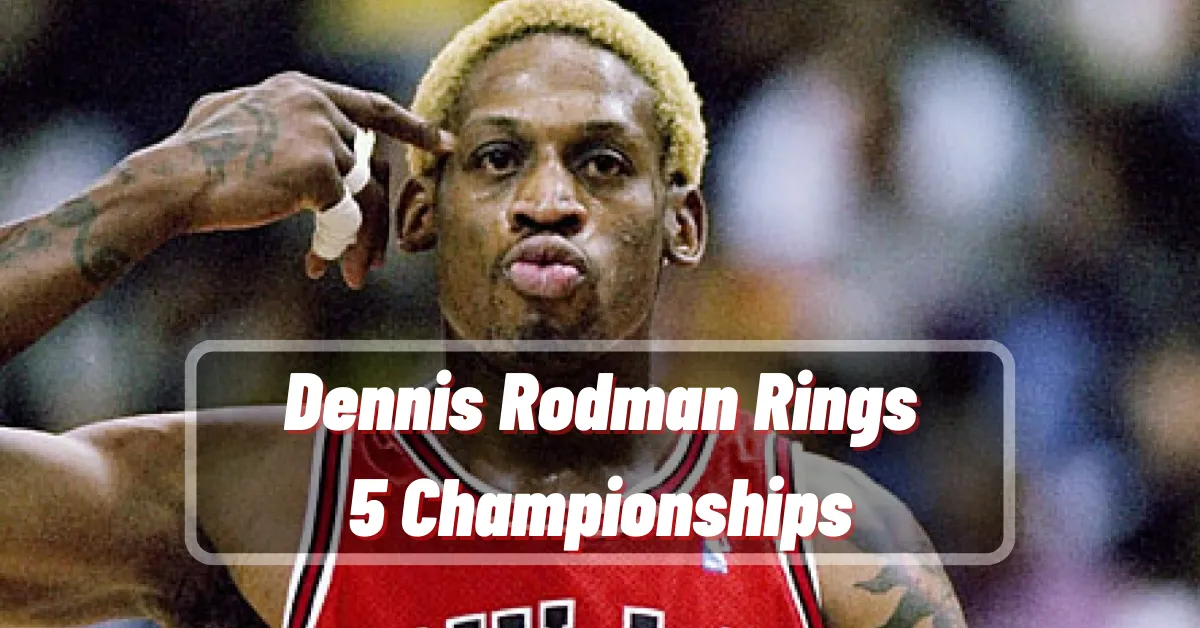Dennis Rodman Rings 5 Championships, Countless Memories